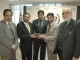 Balakh Sher Khosa  from Pakistan High Commission  receiving  conference memento from Dr. Farooq Sattar